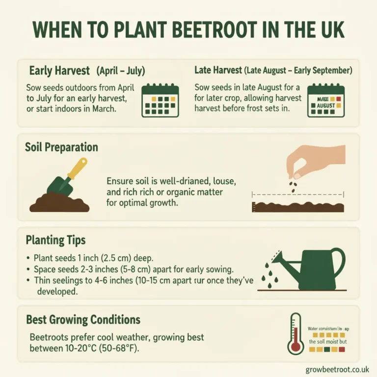 when to plant beetroot uk