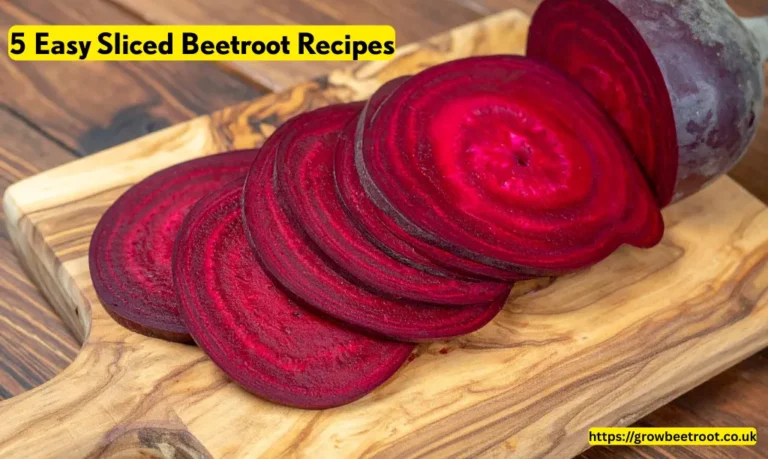 Sliced Beetroot Recipes