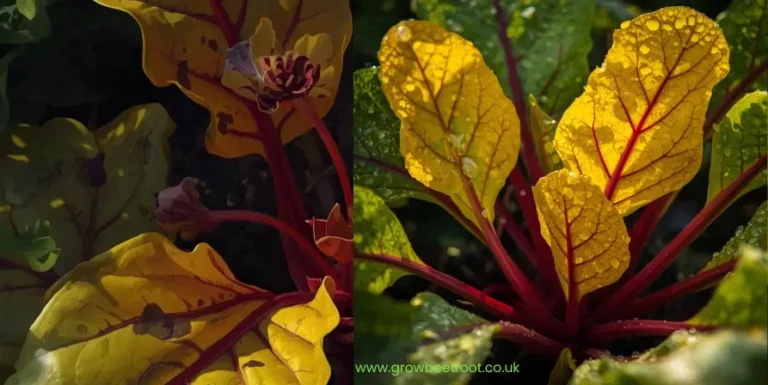 why are my beetroot leaves turniing yellow